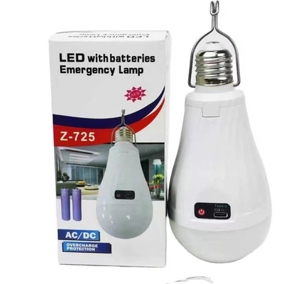 2- LED аварийная лампа 15W E27 B22 Литий-ионная аккумуляторная батарея AC/DC