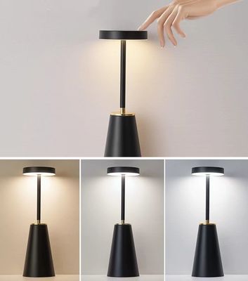 Металлическая ночная лампа для кровати Беспроводная зарядная настольная лампа для декорации спальни