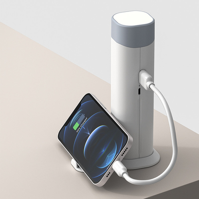 USB светодиодная настольная лампа для защиты глаз с мощным искусственным факелом и перезаряжаемой батареей