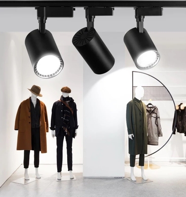 10W 4-фазный проволочный регулируемый COB Spot Mini Rail LED Track Light с современным дизайном