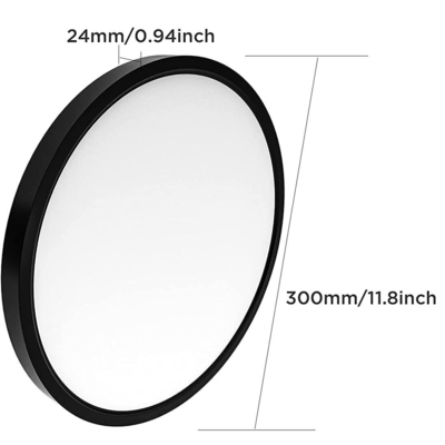 12w 20w 36w 25mm светодиодный потолочный фонарь с широким диапазоном рабочей температуры и переключателем управления
