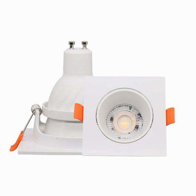 5w Mr16 Gu10 Hotel Square Mini Smart Anti Glare Ceiling Регулируемая поверхность без резьбы Сниженный светодиодный свет
