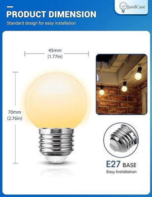 G45/Golfball LED Bulb/5W Настраиваемое домашнее освещение Внутреннее освещение 110v/220v светодиодная лампа