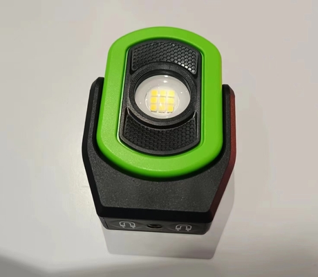 Электрическое питание постоянного тока Зеленый светодиодный светодиод USB Type-C Литийный перезаряжаемый рабочий свет для обслуживания