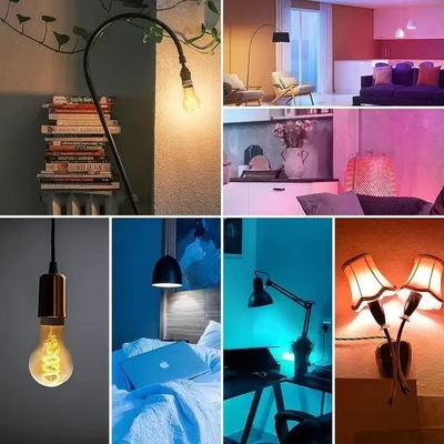 Снижаемая беспроводная Bluetooth Внутренняя умная светодиодная лампочка с RGB светом и управлением TUYA APP