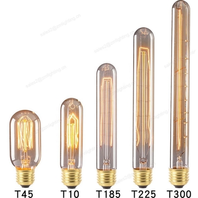 Ретро лампочка 110-220V Античная лампа накаливания St64 St58 E26 E27 B22 25w 40w 60w