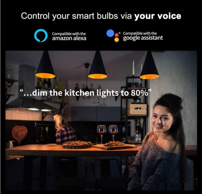 Дистанционное управление Smart WiFi GU10/MR16 Spot Bulb с поддержкой Google Alexa и затемнения