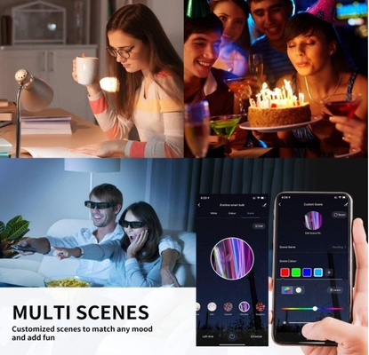 Дистанционное управление Smart WiFi GU10/MR16 Spot Bulb с поддержкой Google Alexa и затемнения