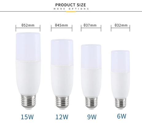 E27 PLC G24 5W 7W 9W 15W LED Stick T Bulb 3000K/4000K/6500K с 1400lm и высоким CRI