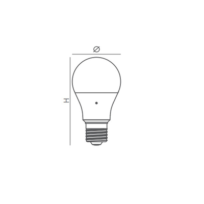 Дизайн освещения и цепей DC12V 2W 4W 5W A60 светодиодная солнечная лампочка с базой E27/B22
