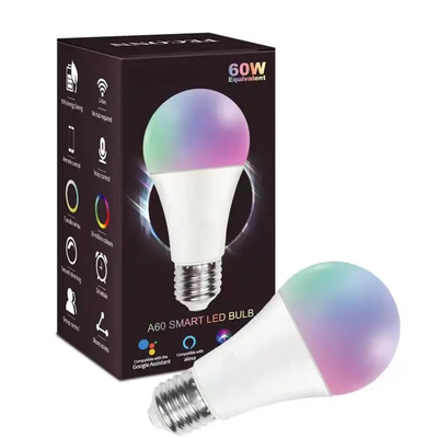 Алюминиевая умная лампочка Zigbee Wifi LED с мобильным приложением и голосовым управлением Google Alexa