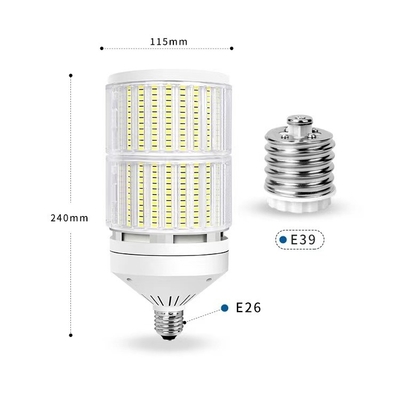 E27 E14 B22 E39 E40 Складская лампа 100lm/w Светодиодная кукурузная лампочка с высокой световой эффективностью