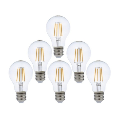 Список ETL A19/A60 3000K 7W AC110V E26 Снижаемые лампочки с нитей продолжительностью жизни 15000 часов