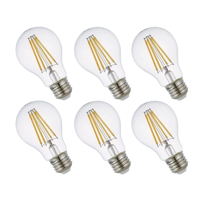 Список ETL A19/A60 3000K 7W AC110V E26 Снижаемые лампочки с нитей продолжительностью жизни 15000 часов