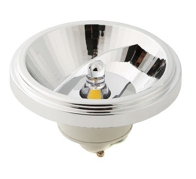 1- Настройка AR111 Gu10 Spot Light Пластиковая крышка Алюминий 11W 15W светодиодная лампочка