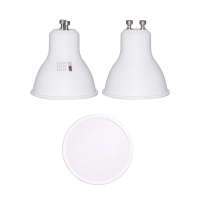 CRI 80 6W 120D GU10 Снижаемый светодиодный прожектор с многочисленным выбором CCT 3000K/4000K/6500K
