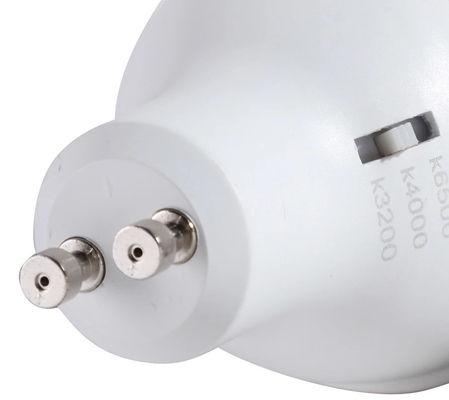 CRI 80 6W 120D GU10 Снижаемый светодиодный прожектор с многочисленным выбором CCT 3000K/4000K/6500K