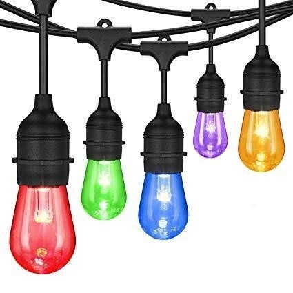 Декорация RGB S14 Светодиодный праздничный свет для многоцветных светодиодных ламп частота 50Hz/60Hz