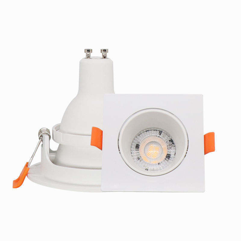 5w Mr16 Gu10 Hotel Square Mini Smart Anti Glare Ceiling Регулируемая поверхность без резьбы Сниженный светодиодный свет