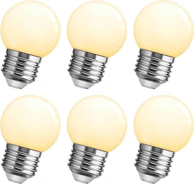 G45/Golfball LED Bulb/5W Настраиваемое домашнее освещение Внутреннее освещение 110v/220v светодиодная лампа