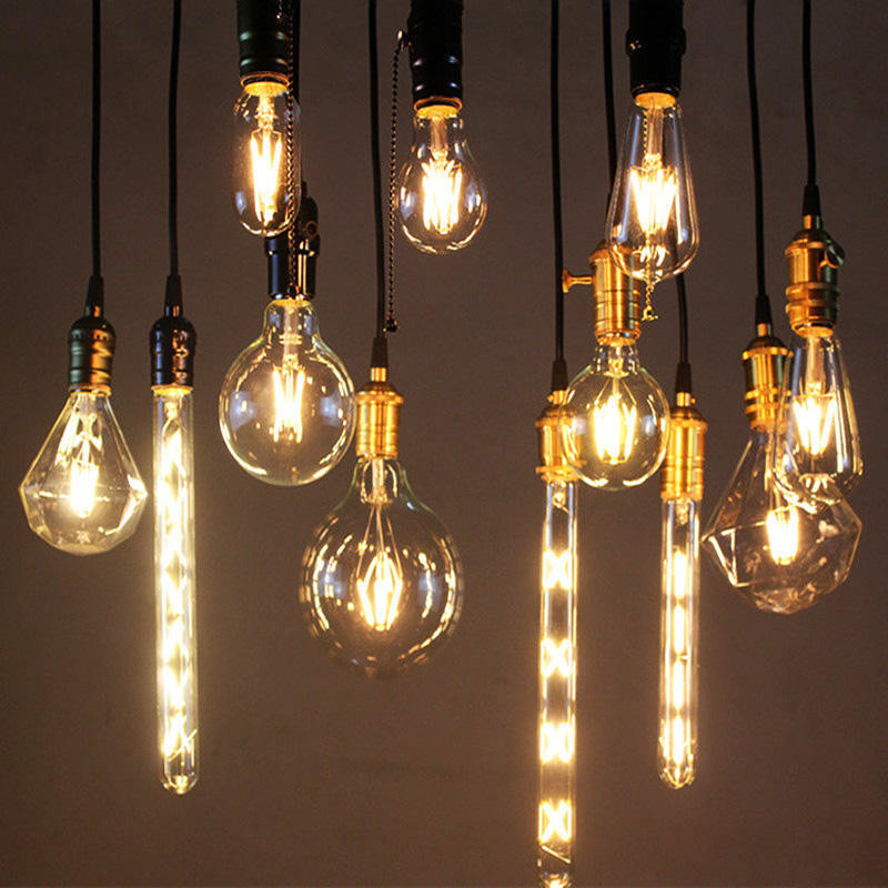 T30 3w E27 LED лампочка из сапфировой дымчатой нитки для освещения и проектирования цепей