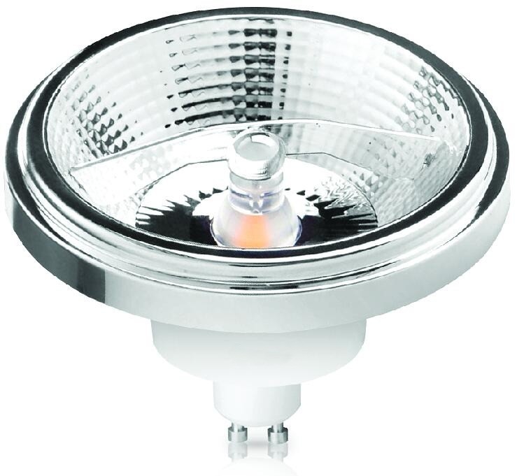 1- Настройка AR111 Gu10 Spot Light Пластиковая крышка Алюминий 11W 15W светодиодная лампочка